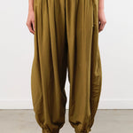 Black Crane Apparel Womens Pants Akari Pants in Dark Olive