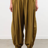 Black Crane Apparel Womens Pants Akari Pants in Dark Olive