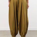 Black Crane Apparel Womens Pants Akari Pants in Dark Olive