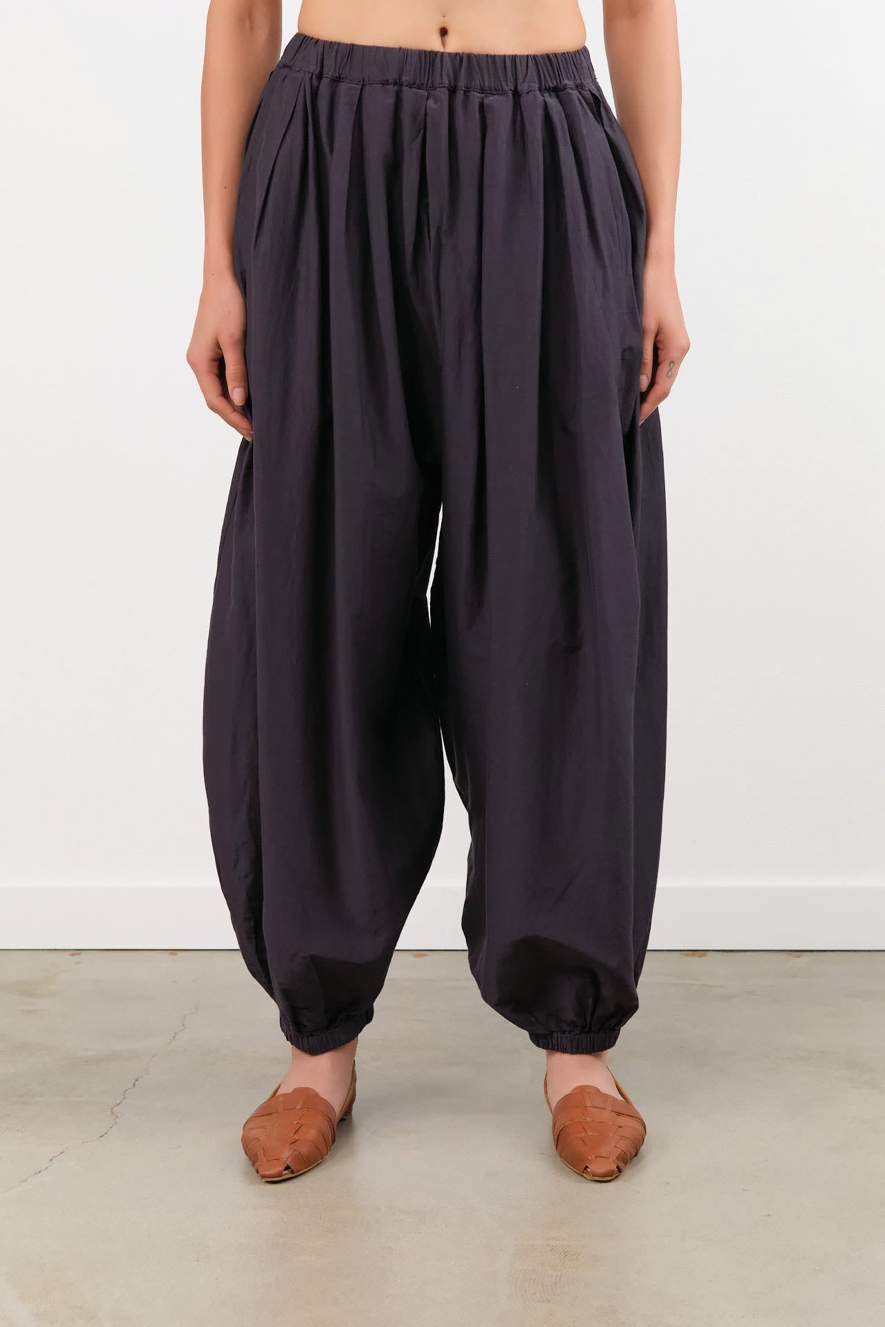 Black Crane Apparel Womens Pants Akari Pants in Faded Black