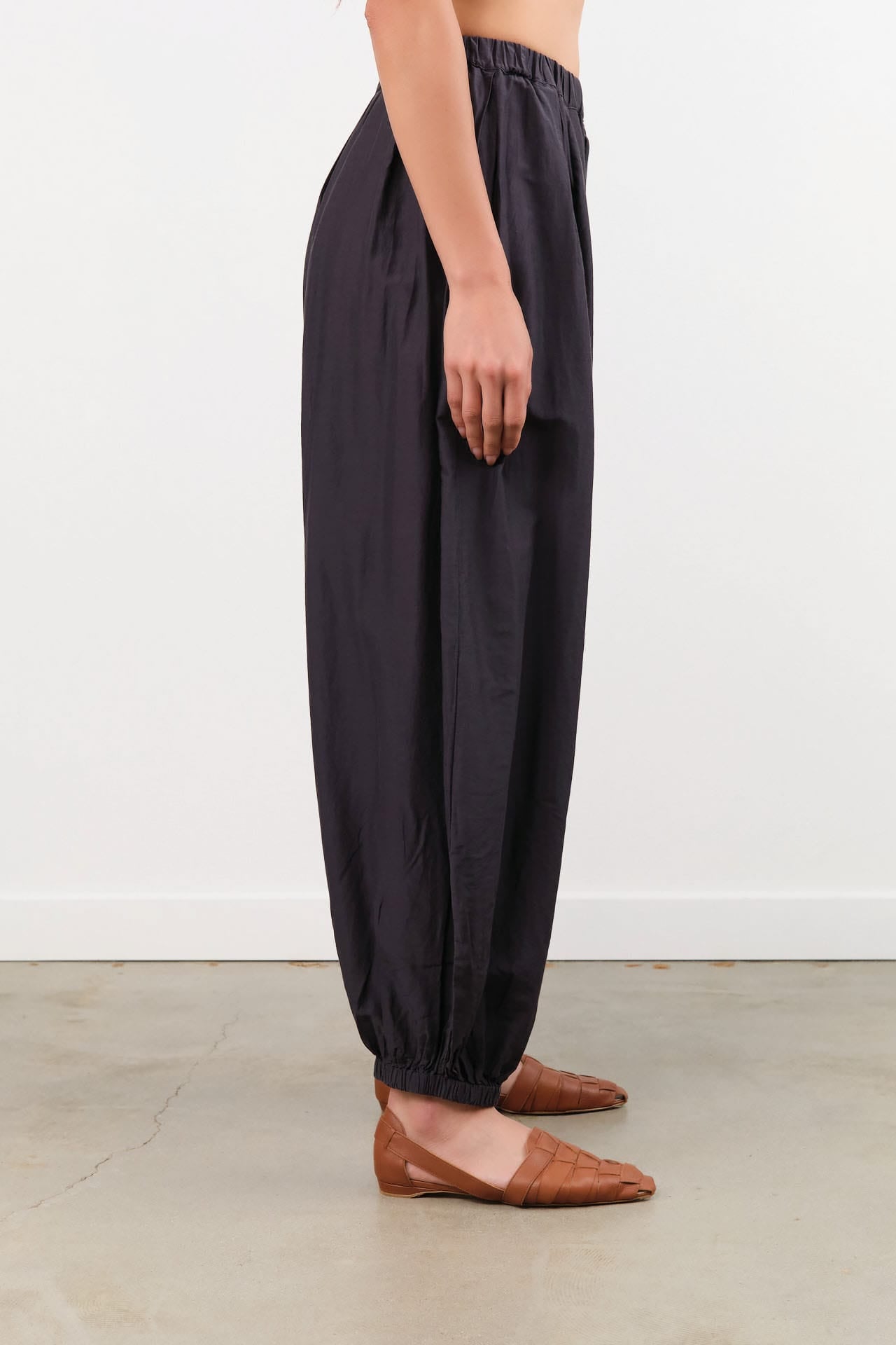 Black Crane Apparel Womens Pants Akari Pants in Faded Black
