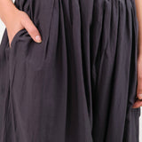 Black Crane Apparel Womens Pants Akari Pants in Faded Black