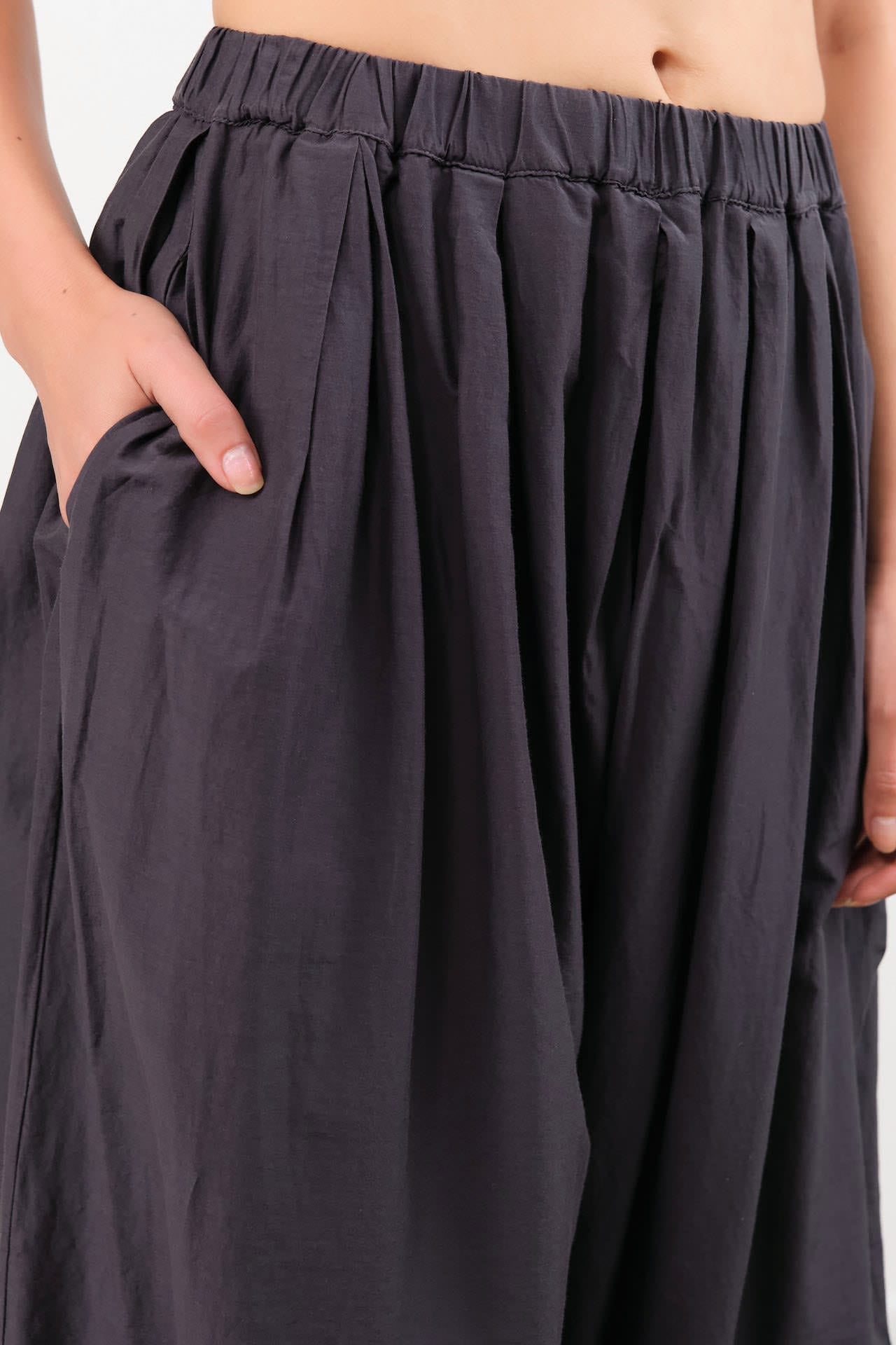 Black Crane Apparel Womens Pants Akari Pants in Faded Black