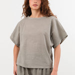 Black Crane Apparel Womens Blouses Boxed Top