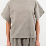 Black Crane Apparel Womens Blouses Boxed Top