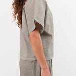 Black Crane Apparel Womens Blouses Boxed Top