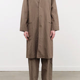 Black Crane Apparel Womens Outerwear Crinkled Coat