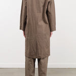 Black Crane Apparel Womens Outerwear Crinkled Coat