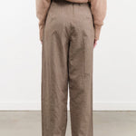Black Crane Apparel Womens Pants Crinkled Trousers