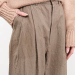 Black Crane Apparel Womens Pants Crinkled Trousers