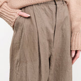 Black Crane Apparel Womens Pants Crinkled Trousers