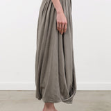 Black Crane Apparel Womens Skirts Double Layered Drapy Skirt