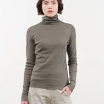Black Crane Apparel Womens Sweaters Double Mesh Turtleneck