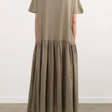 Black Crane Apparel Womens Dresses New Easy Dress in Cement