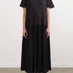 Black Crane Apparel Womens Dresses New Easy Dress in Sumi Black
