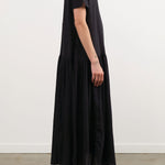 Black Crane Apparel Womens Dresses New Easy Dress in Sumi Black
