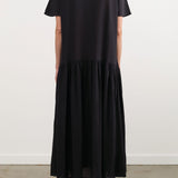 Black Crane Apparel Womens Dresses New Easy Dress in Sumi Black