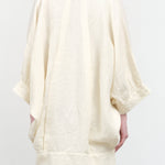 Back view of Spoon Jacket in Cream