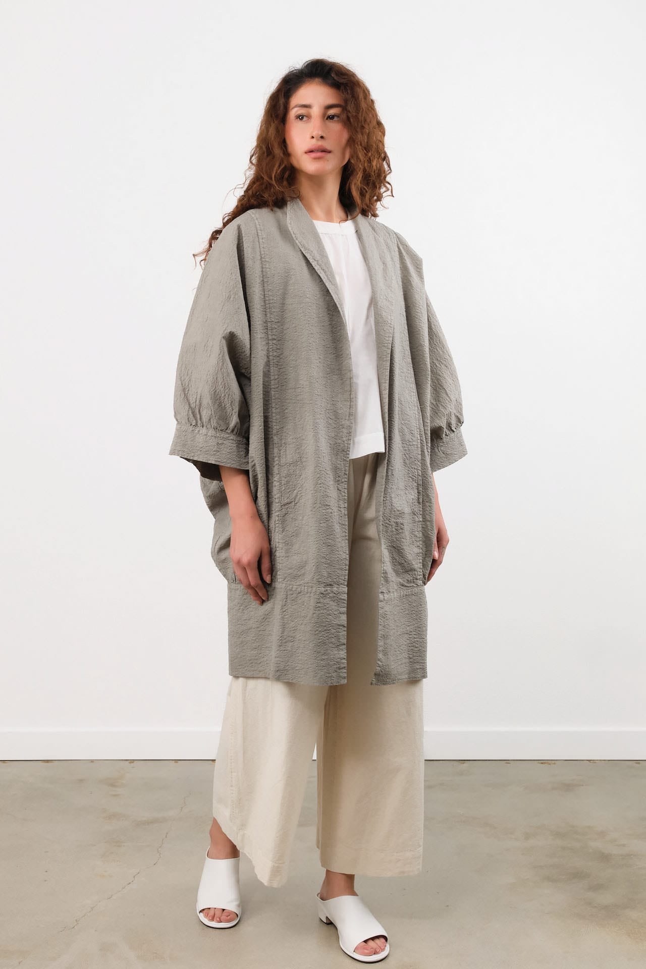 Black Crane Apparel Womens Jackets Spoon Jacket in P. Grey P. Grey / One Size