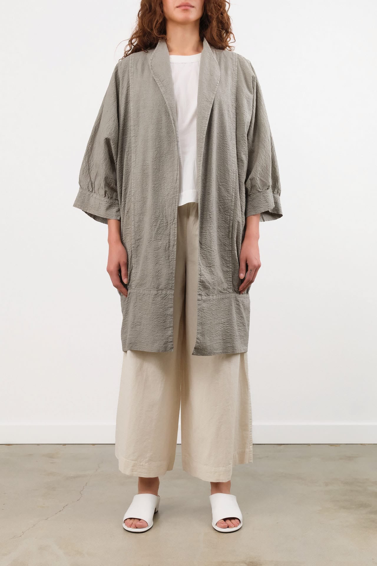 Black Crane Apparel Womens Jackets Spoon Jacket in P. Grey P. Grey / One Size