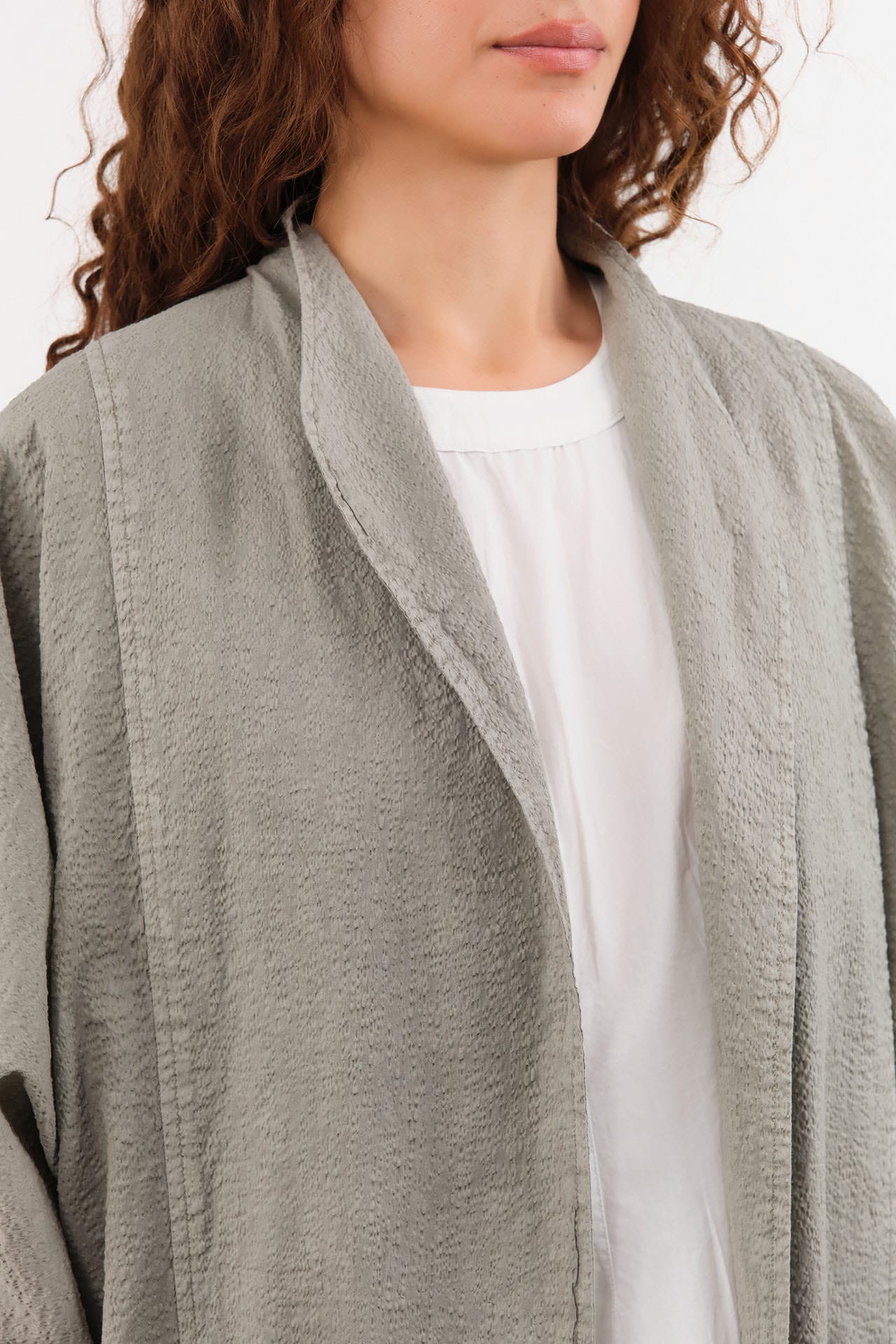 Black Crane Apparel Womens Jackets Spoon Jacket in P. Grey P. Grey / One Size