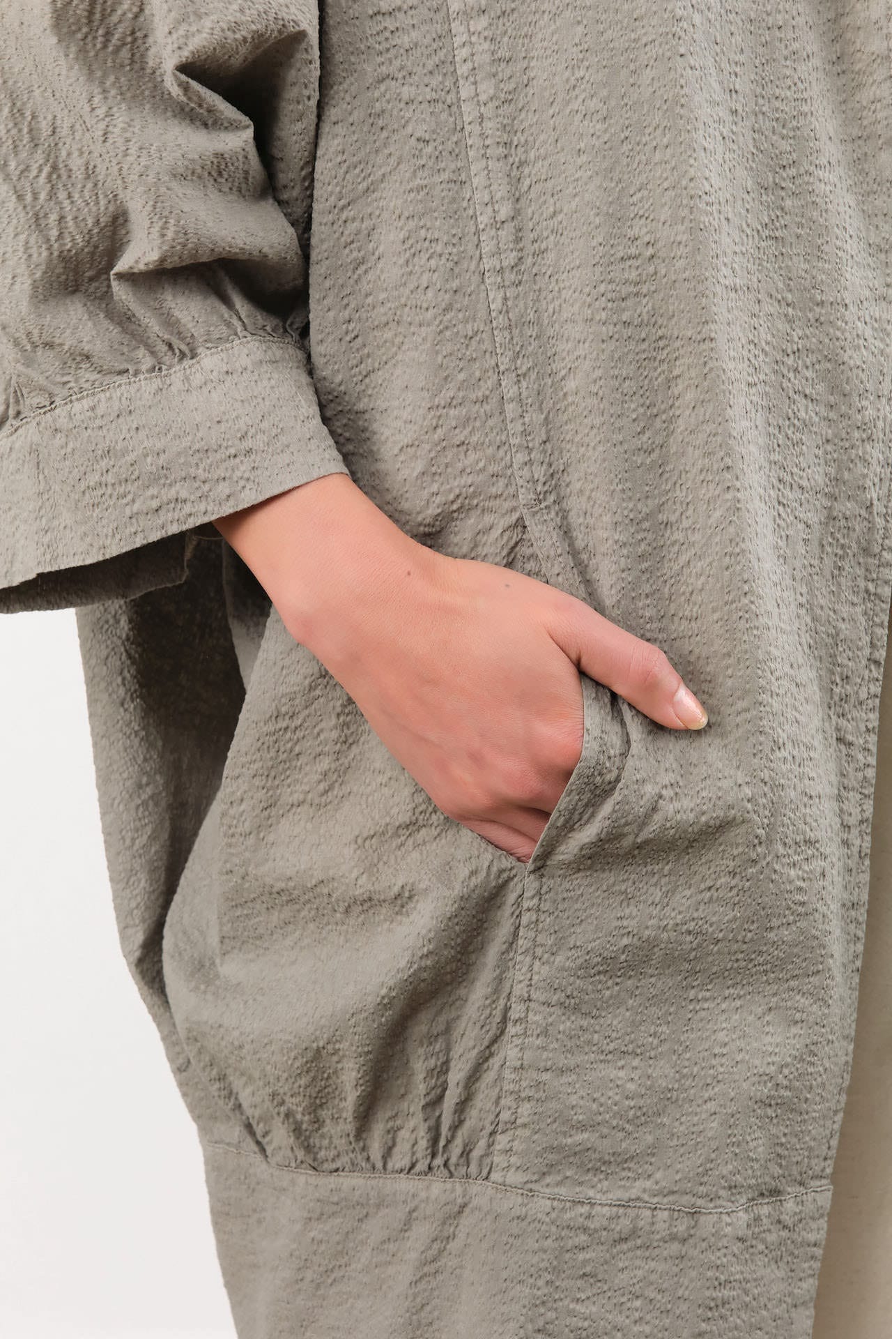 Black Crane Apparel Womens Jackets Spoon Jacket in P. Grey P. Grey / One Size