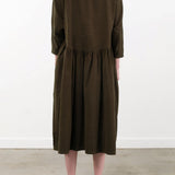 Black Crane Apparel Womens Dresses Tradi Dress in Dark Forest