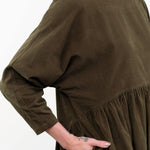Black Crane Apparel Womens Dresses Tradi Dress in Dark Forest