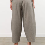 Black Crane Apparel Womens Pants Wide Pants in P. Grey