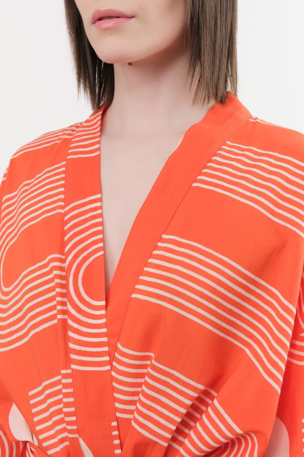 Block Shop Textiles Apparel Womens Lounge Sidewinder Robe