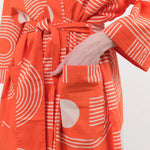 Block Shop Textiles Apparel Womens Lounge Sidewinder Robe