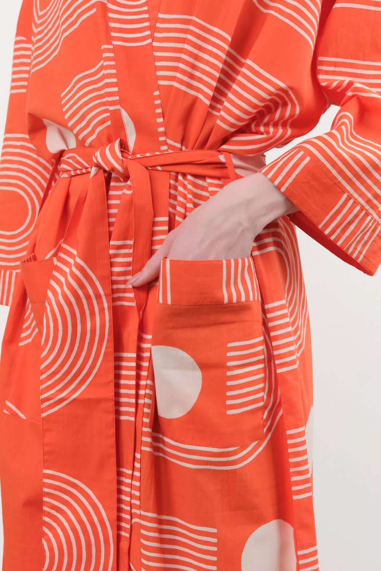 Block Shop Textiles Apparel Womens Lounge Sidewinder Robe