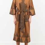 Block Shop Textiles Apparel Womens Lounge Temple Robe