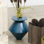 BZippy Jumbo Diamond Vase in Almost Teal