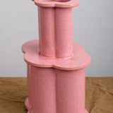 Bzippy Large Clover Bottle Vase in Sunset Pink 