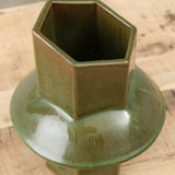 Analine Green Small Oval Vase by BZippy