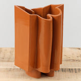 BZippy Wiggle Vase in Cinnamon