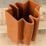 Cinnamon Wiggle Vase by BZippy 