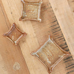 Cait Reas Art Ceramics Tray Set 020 in Red Stoneware / Set of 3