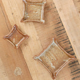 Cait Reas Art Ceramics Tray Set 020 in Red Stoneware / Set of 3