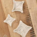 Cait Reas Art Ceramics Tray Set 020 in Unglazed Marble Stoneware / Set of 3
