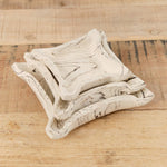 Cait Reas Art Ceramics Tray Set 020 in Unglazed Marble Stoneware / Set of 3