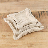 Cait Reas Art Ceramics Tray Set 020 in Unglazed Marble Stoneware / Set of 3