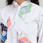 Collar view of Emma Bow Shirt