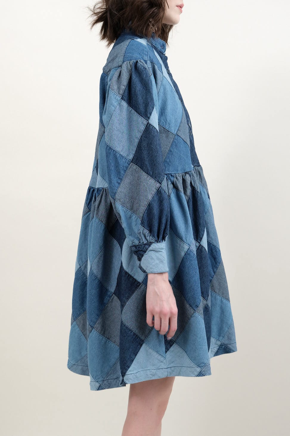 Side of Puff Sleeve Dress