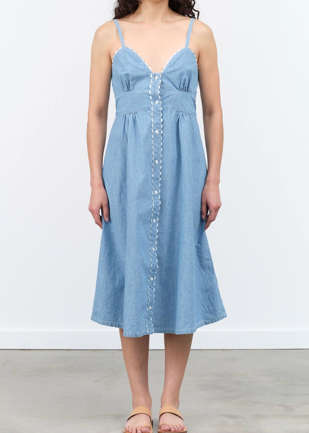 Carleen Apparel Womens Dresses Rickrack Jo Dress