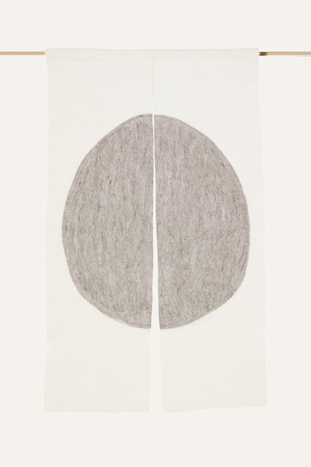 Muskhane Home Objects Anda Noren Panels Stone-Natural / 69" L X 39" W