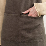 Charvet Editions Home Kitchen Aprons Doudou Apron in Oxyde Oxyde / 33.5" L X 30.75" W