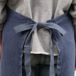 Charvet Editions Home Kitchen Aprons Doudou Apron in Indigo Indigo / 33.5" L X 30.75" W