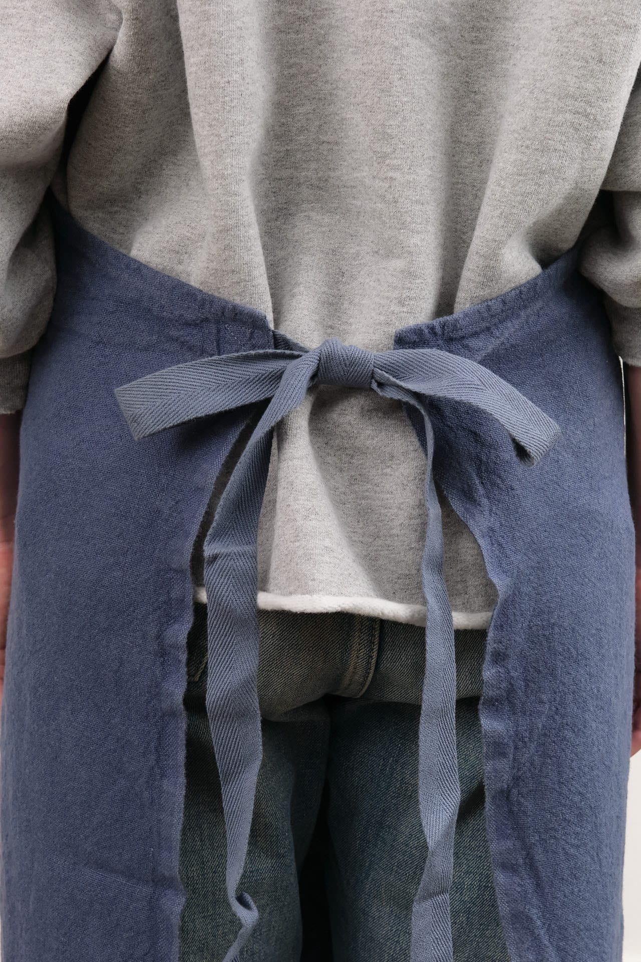 Charvet Editions Home Kitchen Aprons Doudou Apron in Indigo Indigo / 33.5" L X 30.75" W